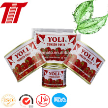 Hot Selling 70g Sachet Tomato Paste of Yoli Brand